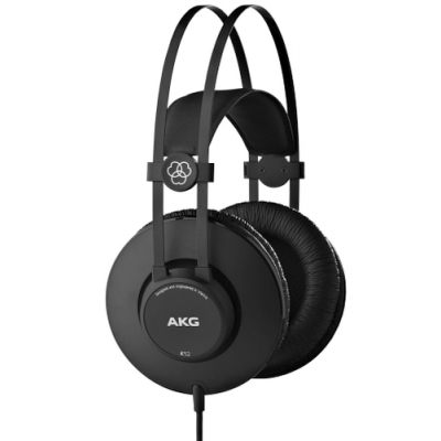 AKG K52 Closed Back Over Ear Headphones