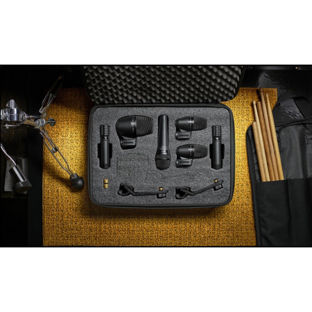 Shure PGA DRUMKIT6 Drum Mic Kit with Cables