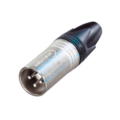 Neutrik NC3MXX male in-line XLR connector Neutrik NC3MXX male in-line XLR connector